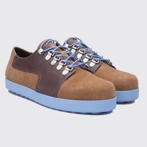 Camper Beluga Hydrobuck Two Tone Brown/Blue Women’s Shoes Size 6.5-7 EU 37